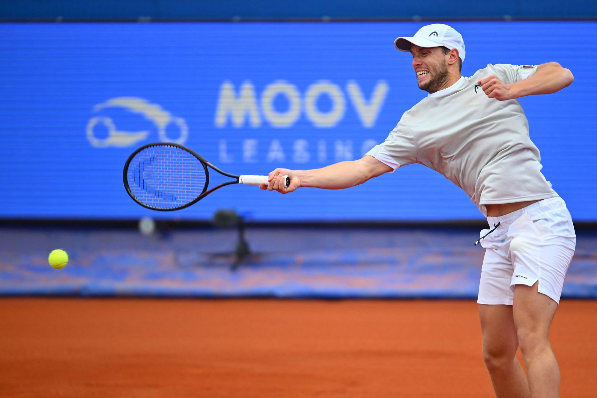 Filip Misolic at the Tiriac Open 2025. (Photo: Getty)